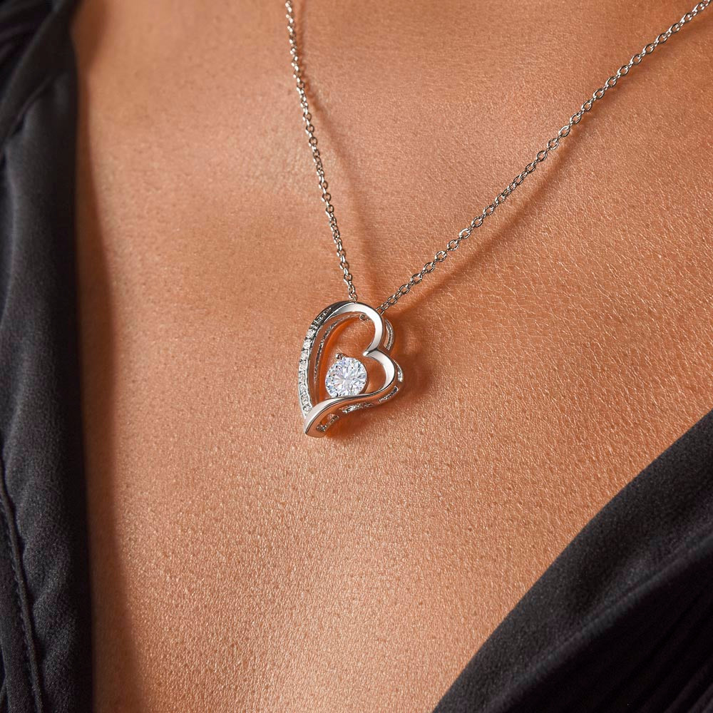 To My Best Friend, Happy Birthday, Forever Love Necklace