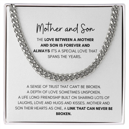 Mother and Son, Cuban Link Chain