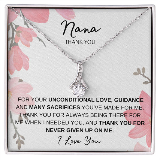 Nana Thank You, I Love You, Alluring Beauty Necklace