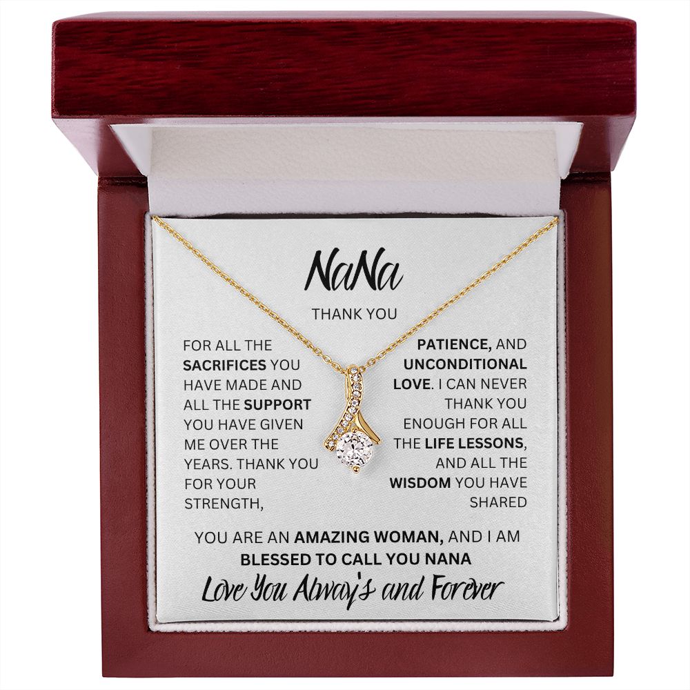 NA-NA THANK YOU, LOVE ALWAYS, ALLURING BEAUTY NECKLACE