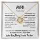 MIMI THANK YOU, LOVE ALWAYS, LOVE KNOT NECKLACE