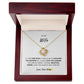 TO MY WIFE, LOVE KNOT NECKLACE