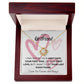 TO MY GIRLFRIEND PINK HEARTS, MY LAST EVERYTHING, LOVE KNOT NECKLACE