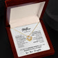 MOTHER THANK YOU, LOVE KNOT NECKLACE