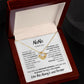 NA-NA WE THANK YOU, LOVE ALWAYS, LOVE KNOT NECKLACE