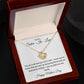 TO MY SISTER IN LOVE, HAPPY MOTHERS DAY, LOVE KNOT NECKLACE