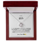 TO MY WIFE LOVE KNOT NECKLACE