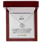 TO MY WIFE, LOVE KNOT NECKLACE
