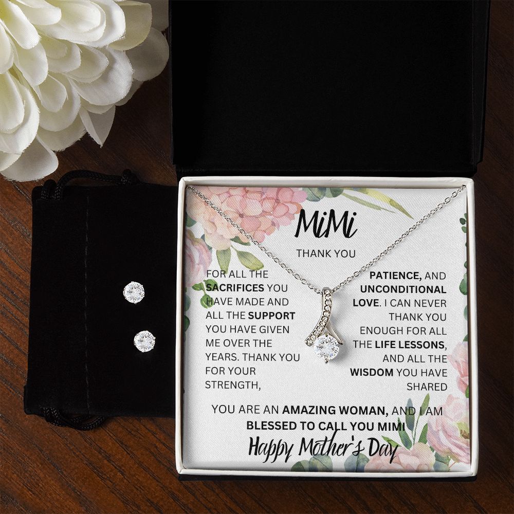 MIMI THANK YOU, HAPPY MOTHERS DAY, ALLURING BEAUTY NECKLACE