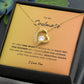 TO MY SOULMATE, I LOVE YOU, FOREVER LOVE NECKLACE